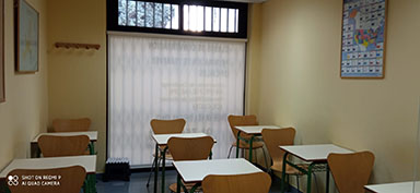 Aula de Academia de Inglés en el centro de Madrid